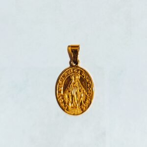 Medalla Virgen del Carmen Acero